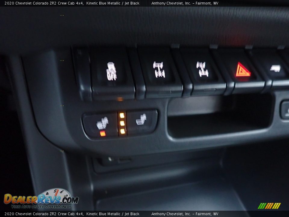 2020 Chevrolet Colorado ZR2 Crew Cab 4x4 Kinetic Blue Metallic / Jet Black Photo #20