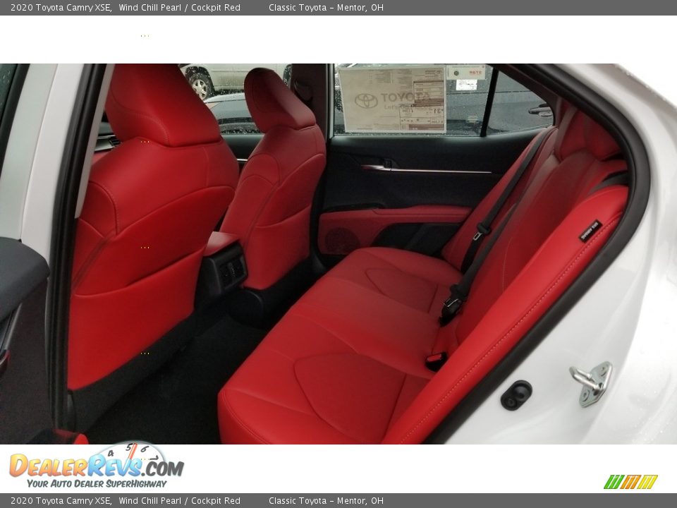 Rear Seat of 2020 Toyota Camry XSE Photo #3