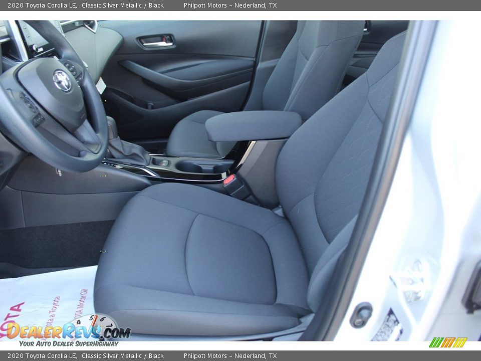 2020 Toyota Corolla LE Classic Silver Metallic / Black Photo #10