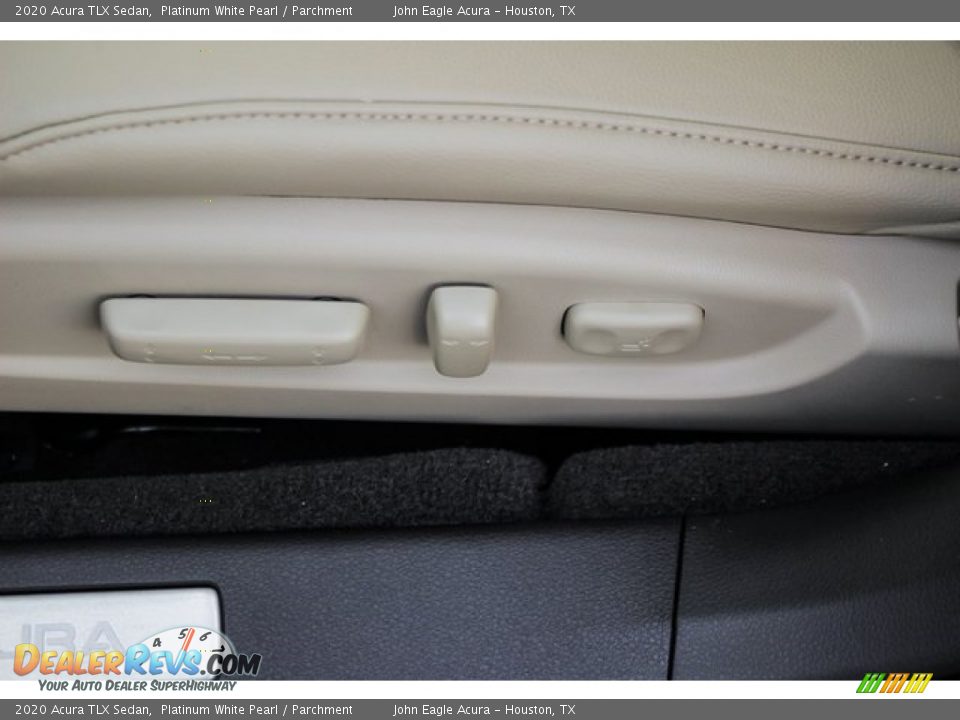 2020 Acura TLX Sedan Platinum White Pearl / Parchment Photo #14