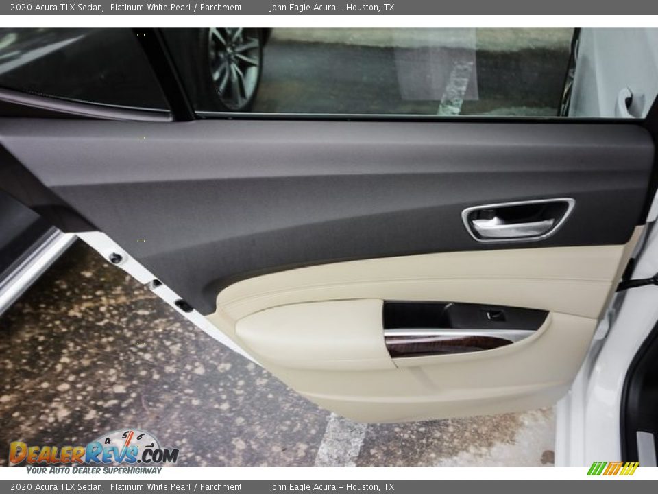 2020 Acura TLX Sedan Platinum White Pearl / Parchment Photo #18