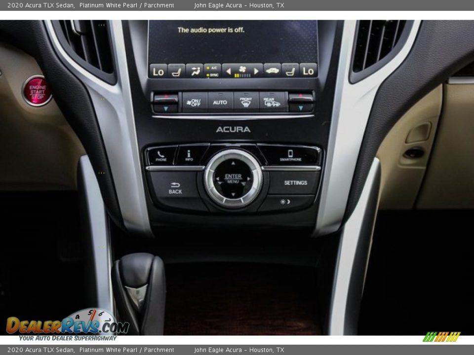2020 Acura TLX Sedan Platinum White Pearl / Parchment Photo #30