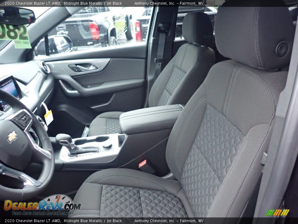 2020 Chevrolet Blazer LT AWD Midnight Blue Metallic / Jet Black Photo #14