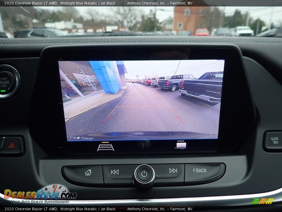 2020 Chevrolet Blazer LT AWD Midnight Blue Metallic / Jet Black Photo #17