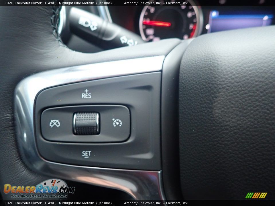 2020 Chevrolet Blazer LT AWD Midnight Blue Metallic / Jet Black Photo #19