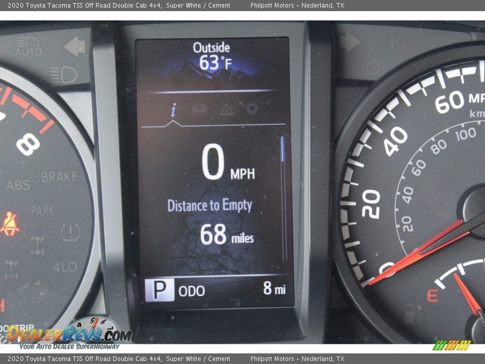 2020 Toyota Tacoma TSS Off Road Double Cab 4x4 Super White / Cement Photo #16