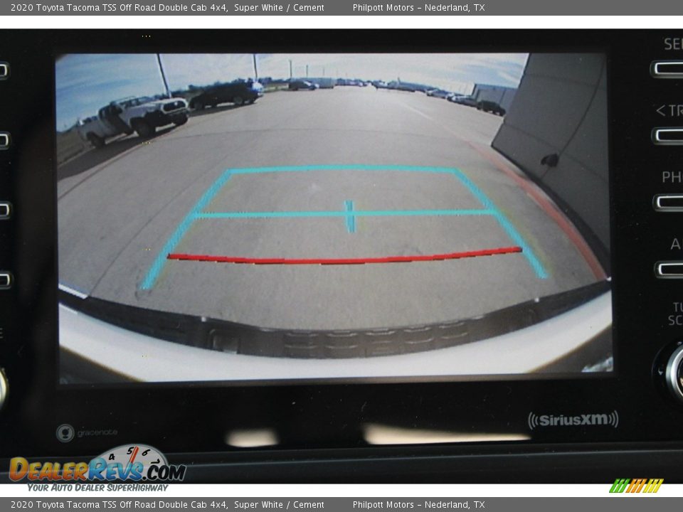 2020 Toyota Tacoma TSS Off Road Double Cab 4x4 Super White / Cement Photo #19