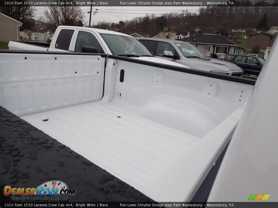 2020 Ram 1500 Laramie Crew Cab 4x4 Bright White / Black Photo #13