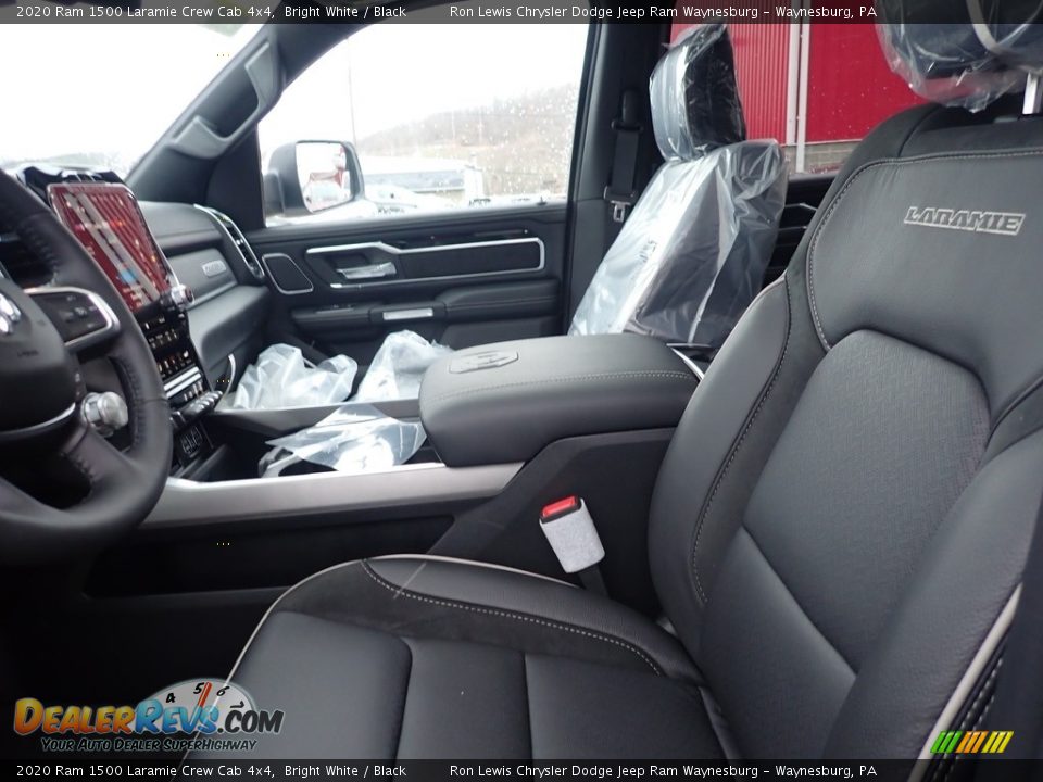 Front Seat of 2020 Ram 1500 Laramie Crew Cab 4x4 Photo #14