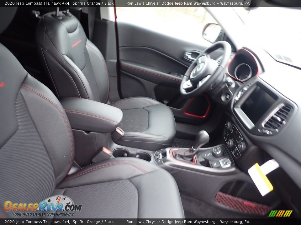 Front Seat of 2020 Jeep Compass Trailhawk 4x4 Photo #8