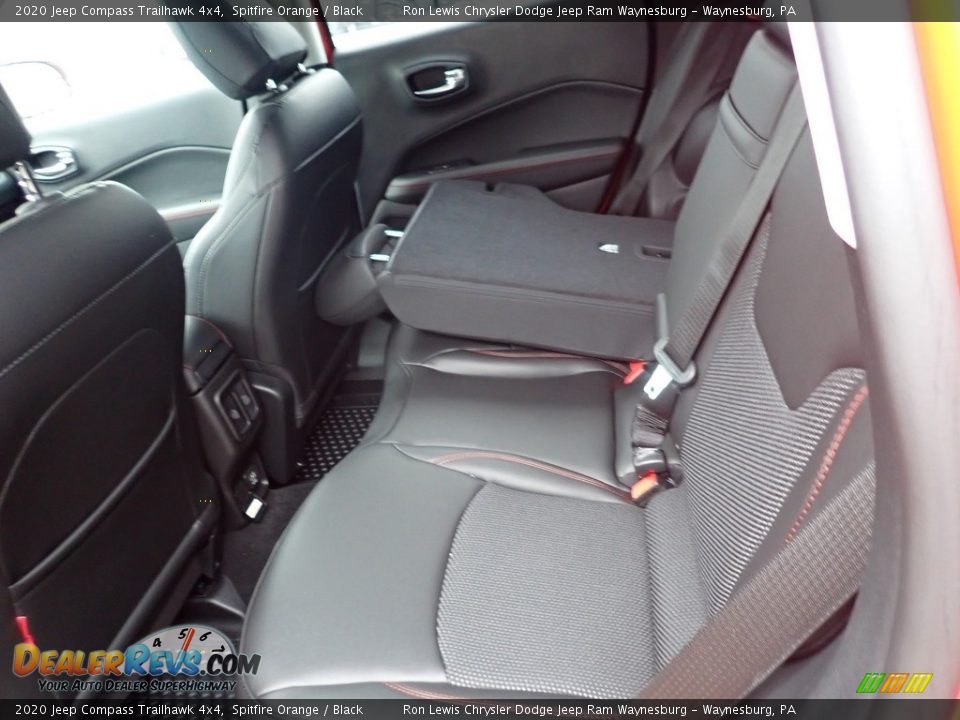 Rear Seat of 2020 Jeep Compass Trailhawk 4x4 Photo #10