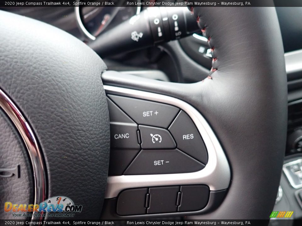2020 Jeep Compass Trailhawk 4x4 Steering Wheel Photo #15