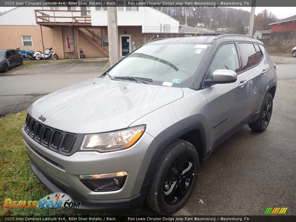 2020 Jeep Compass Latitude 4x4 Billet Silver Metallic / Black Photo #1
