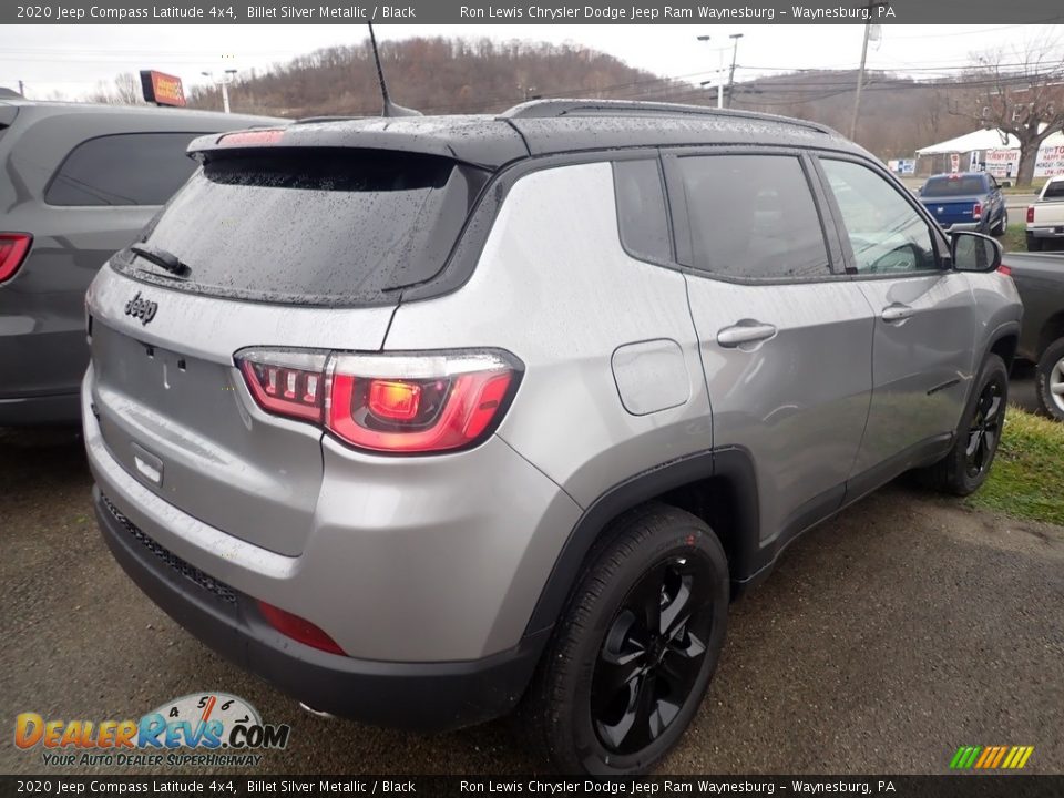 2020 Jeep Compass Latitude 4x4 Billet Silver Metallic / Black Photo #5