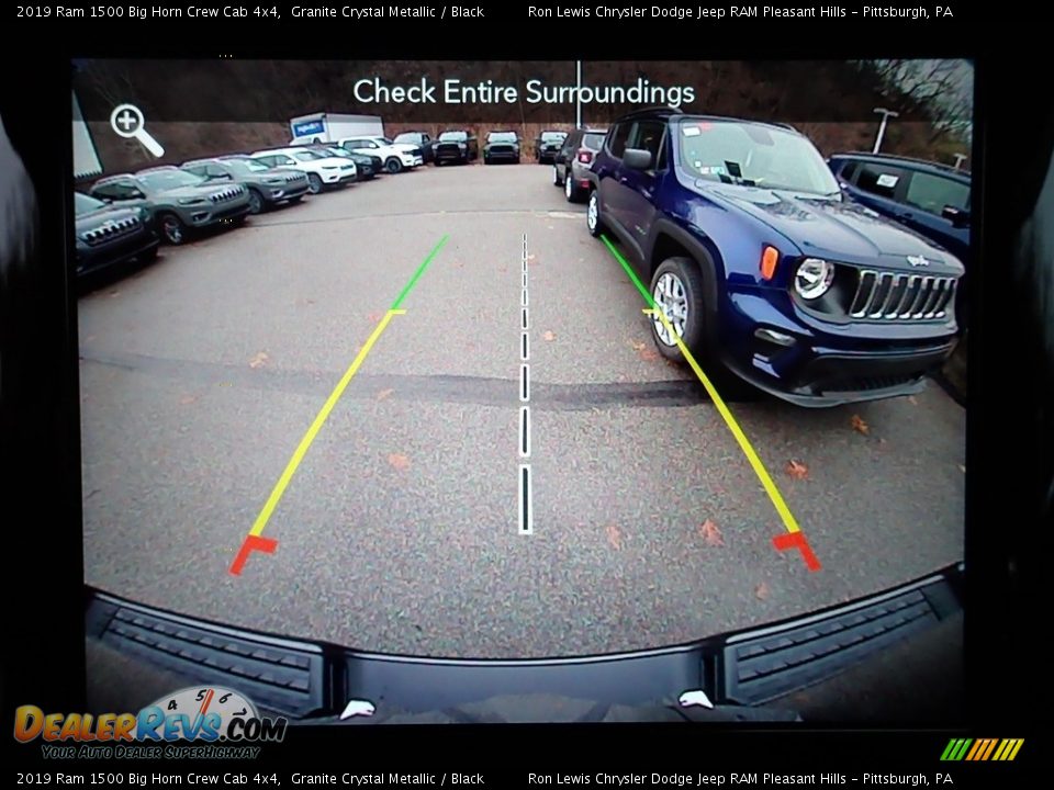 2019 Ram 1500 Big Horn Crew Cab 4x4 Granite Crystal Metallic / Black Photo #18