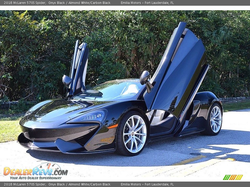 Onyx Black 2018 McLaren 570S Spider Photo #2