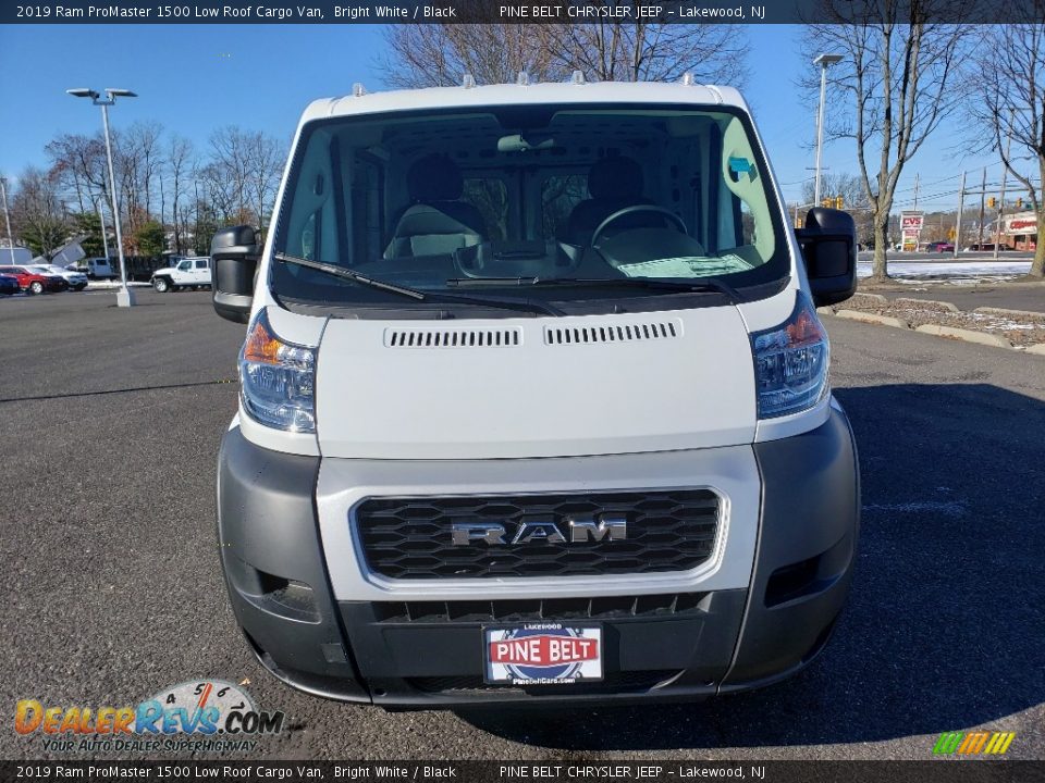 2019 Ram ProMaster 1500 Low Roof Cargo Van Bright White / Black Photo #2