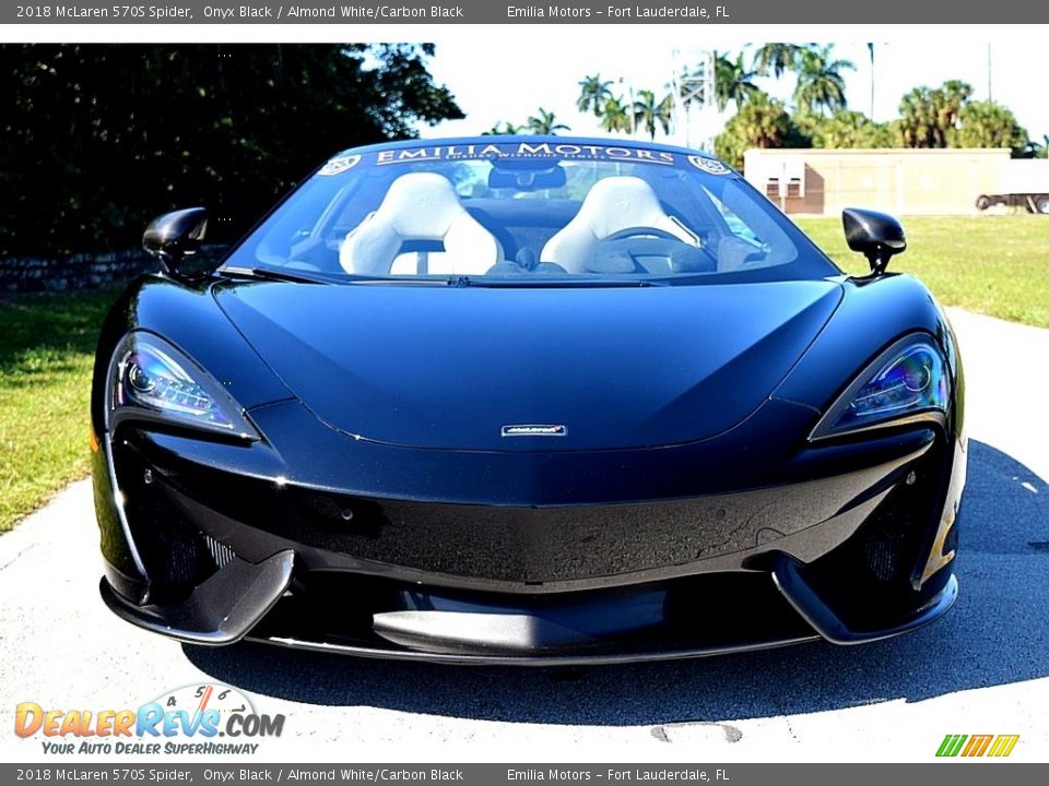 Onyx Black 2018 McLaren 570S Spider Photo #3