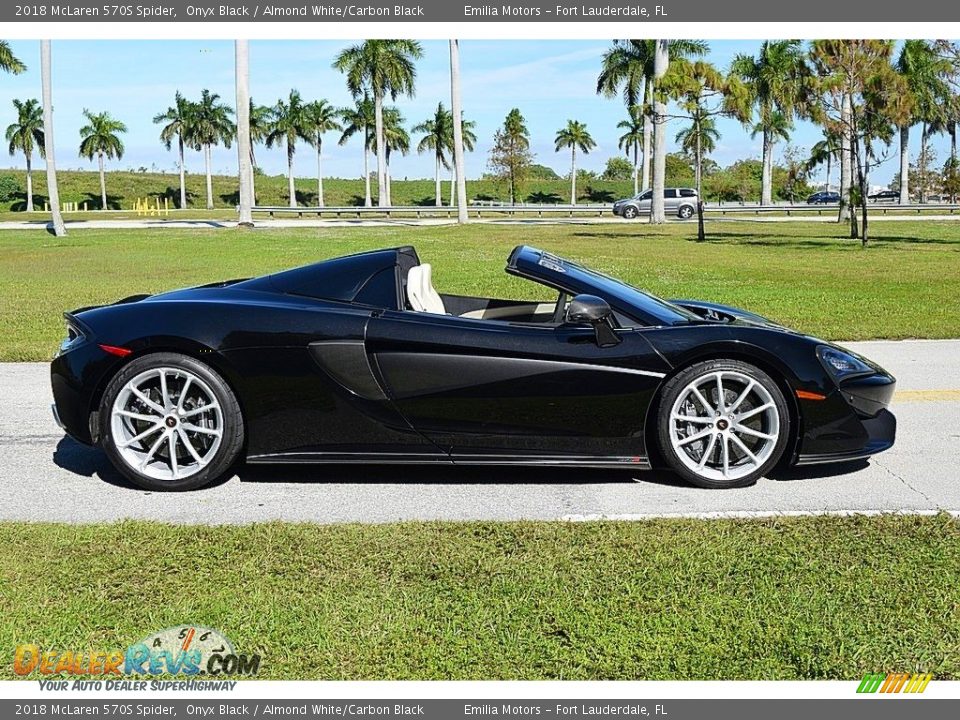 Onyx Black 2018 McLaren 570S Spider Photo #4