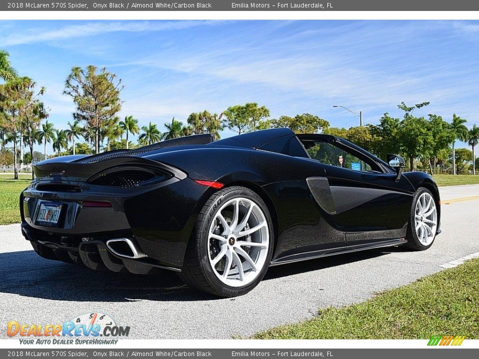 Onyx Black 2018 McLaren 570S Spider Photo #6