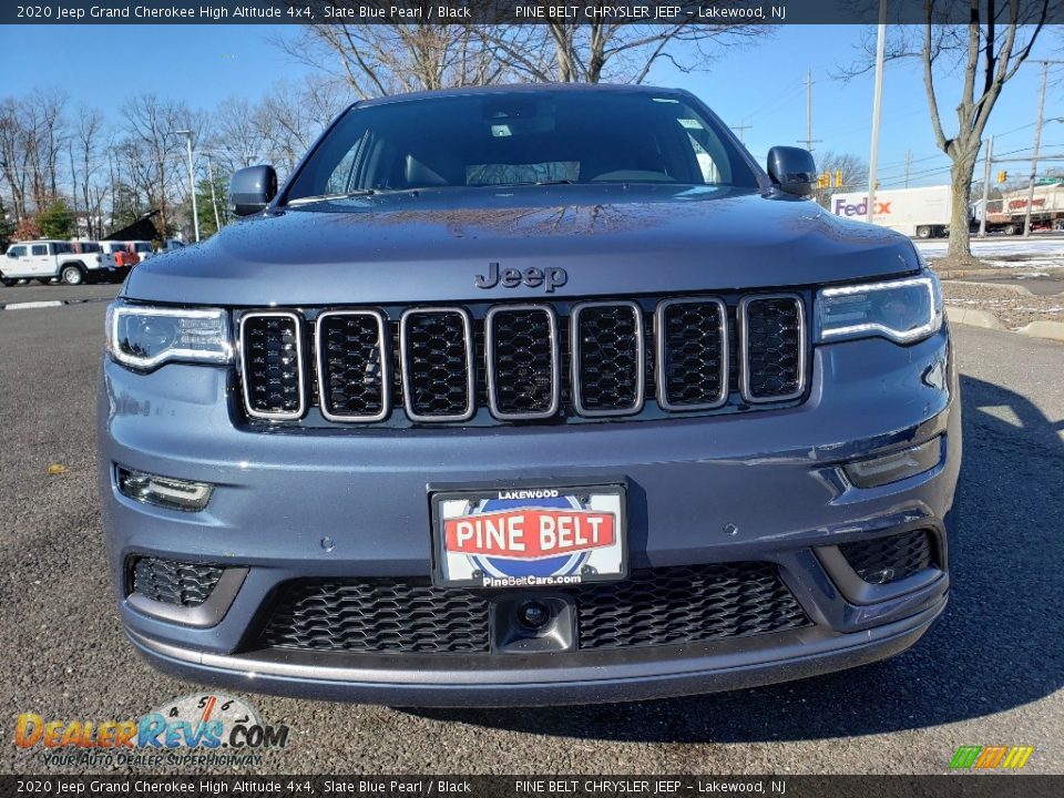 2020 Jeep Grand Cherokee High Altitude 4x4 Slate Blue Pearl / Black Photo #2