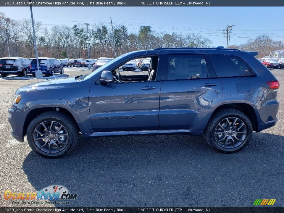 2020 Jeep Grand Cherokee High Altitude 4x4 Slate Blue Pearl / Black Photo #3