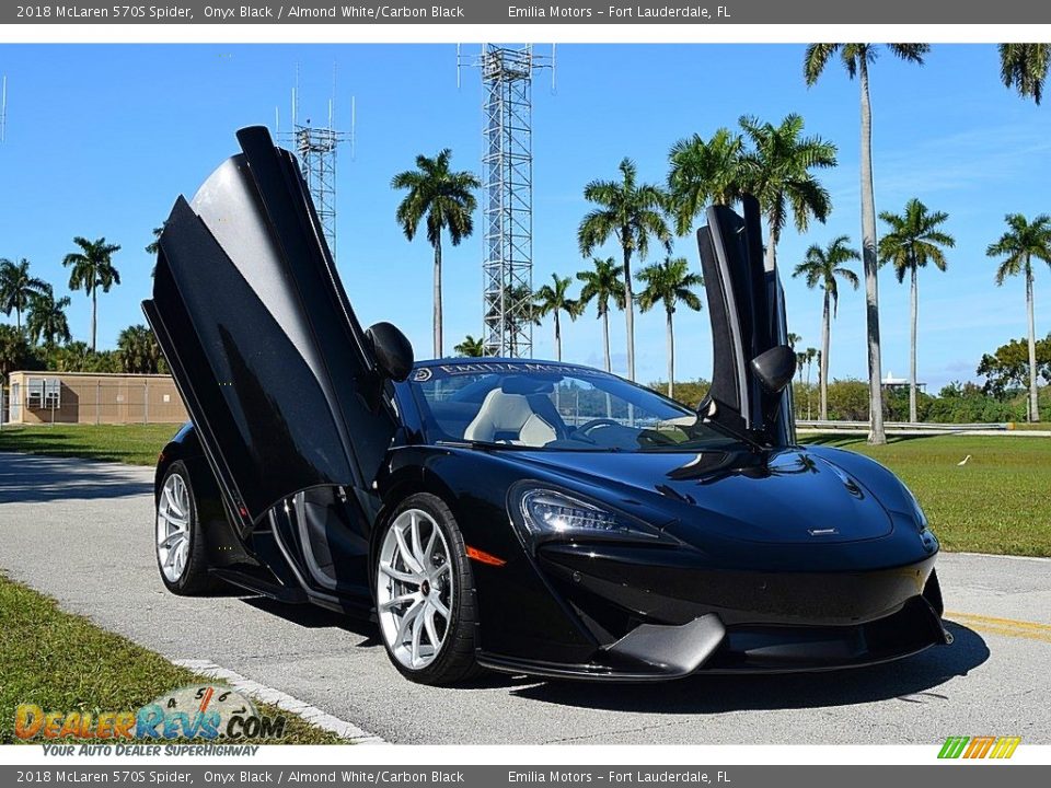 Onyx Black 2018 McLaren 570S Spider Photo #20