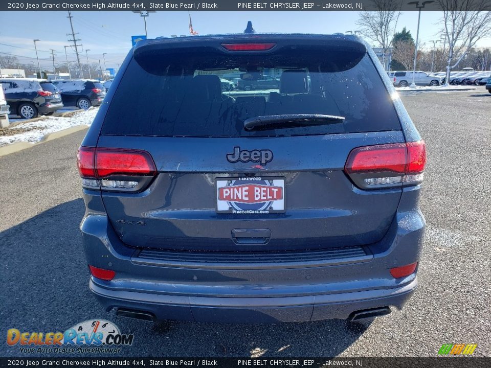 2020 Jeep Grand Cherokee High Altitude 4x4 Slate Blue Pearl / Black Photo #5
