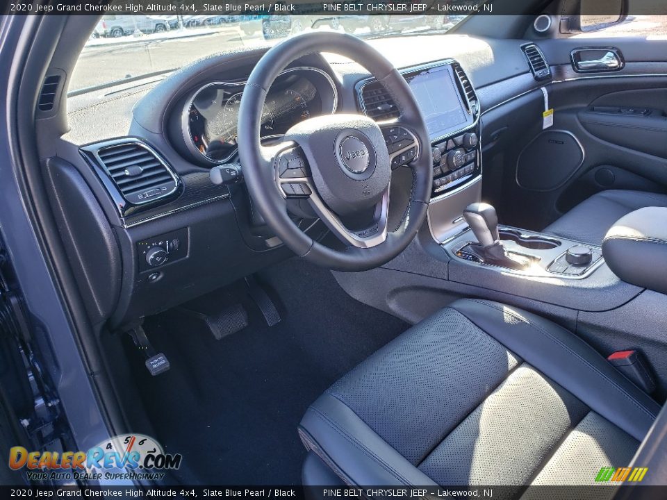 2020 Jeep Grand Cherokee High Altitude 4x4 Slate Blue Pearl / Black Photo #7