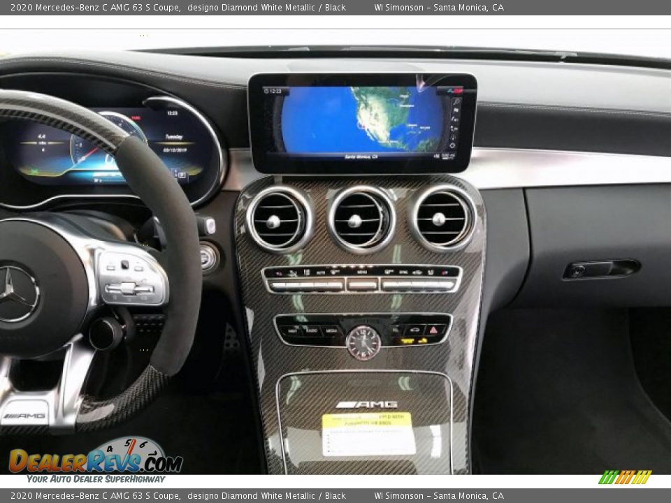 Controls of 2020 Mercedes-Benz C AMG 63 S Coupe Photo #5