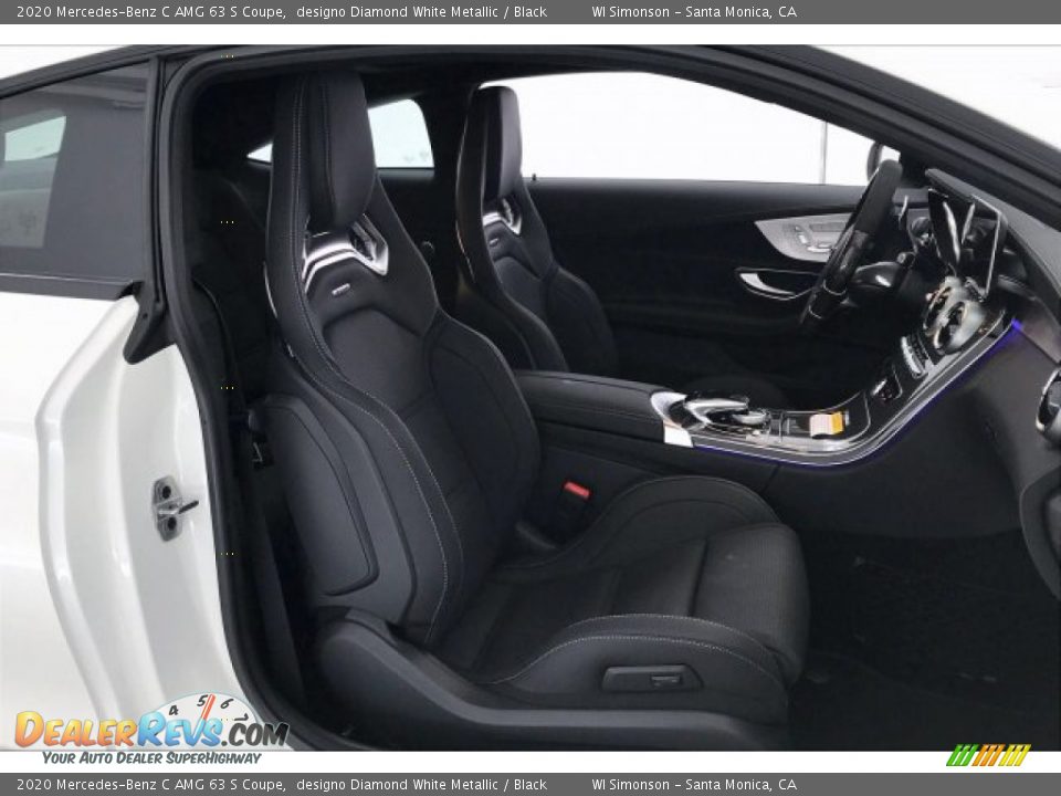 Front Seat of 2020 Mercedes-Benz C AMG 63 S Coupe Photo #6