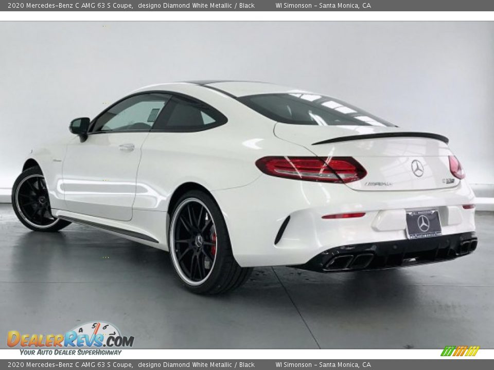 designo Diamond White Metallic 2020 Mercedes-Benz C AMG 63 S Coupe Photo #10