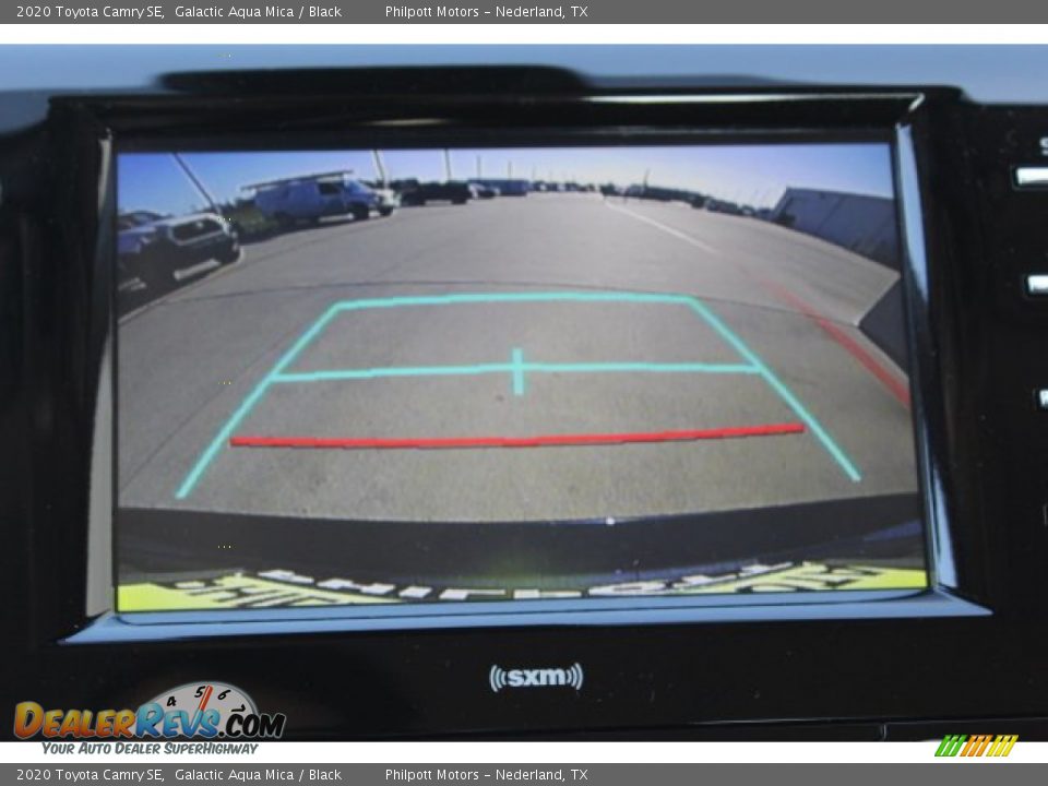 2020 Toyota Camry SE Galactic Aqua Mica / Black Photo #16