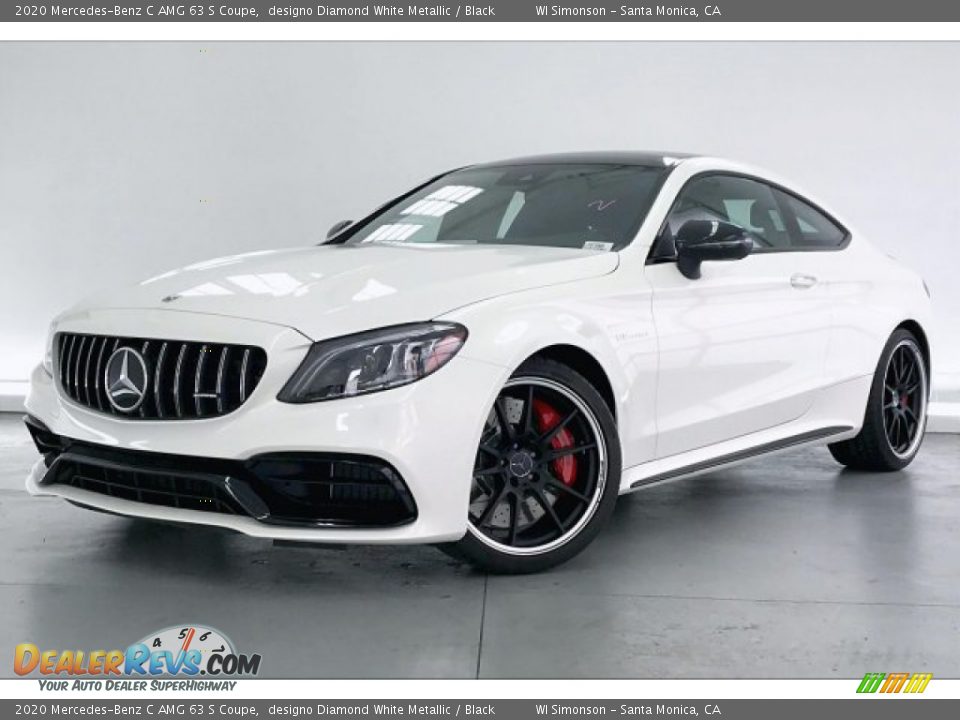 Front 3/4 View of 2020 Mercedes-Benz C AMG 63 S Coupe Photo #12