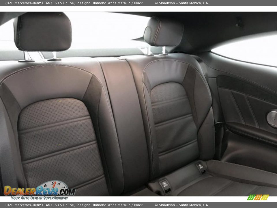 Rear Seat of 2020 Mercedes-Benz C AMG 63 S Coupe Photo #13