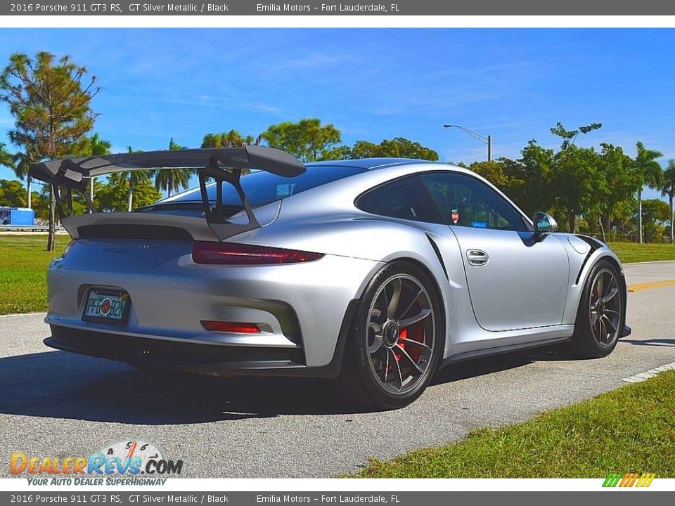 GT Silver Metallic 2016 Porsche 911 GT3 RS Photo #4