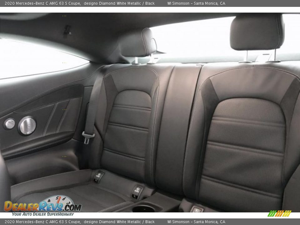 Rear Seat of 2020 Mercedes-Benz C AMG 63 S Coupe Photo #15