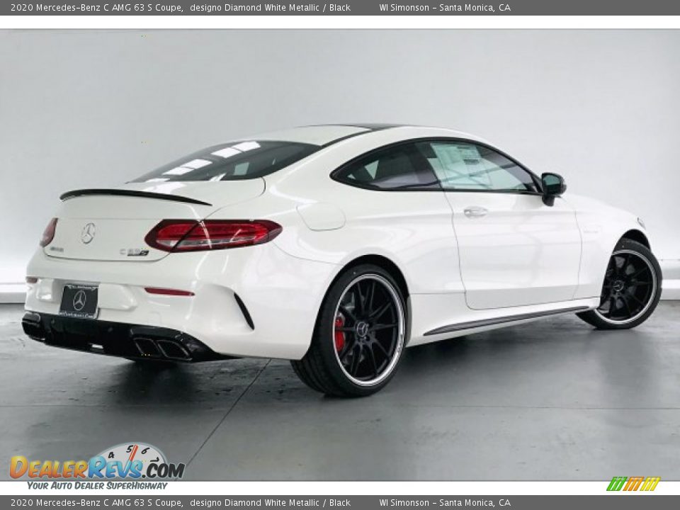 designo Diamond White Metallic 2020 Mercedes-Benz C AMG 63 S Coupe Photo #16