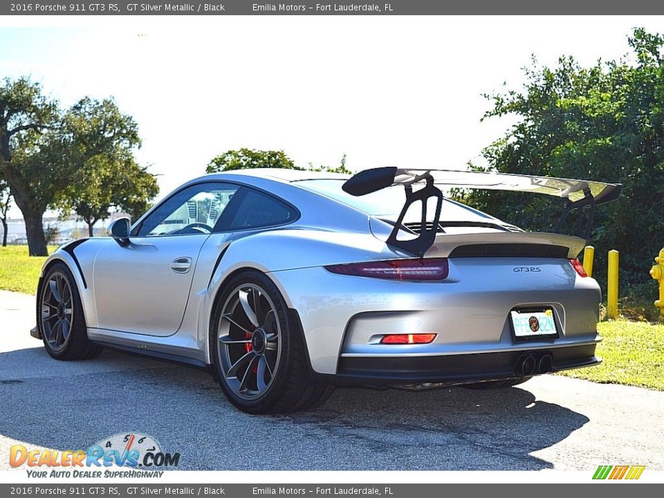 2016 Porsche 911 GT3 RS GT Silver Metallic / Black Photo #6