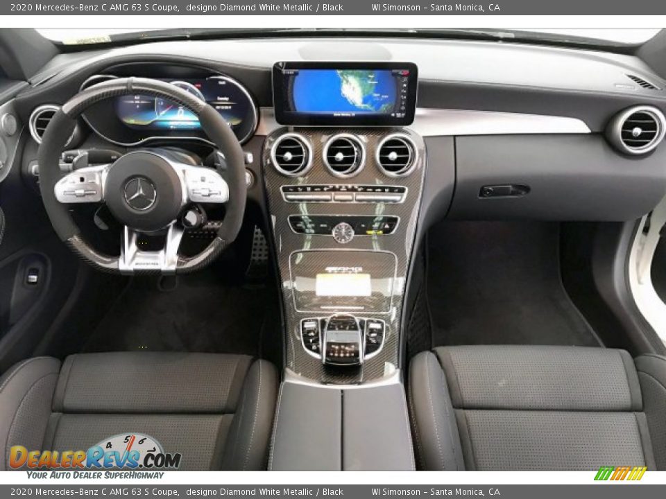 Dashboard of 2020 Mercedes-Benz C AMG 63 S Coupe Photo #17