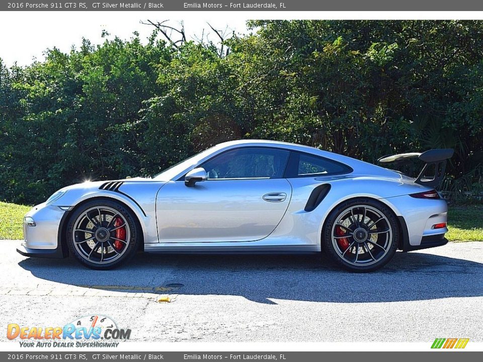 GT Silver Metallic 2016 Porsche 911 GT3 RS Photo #7