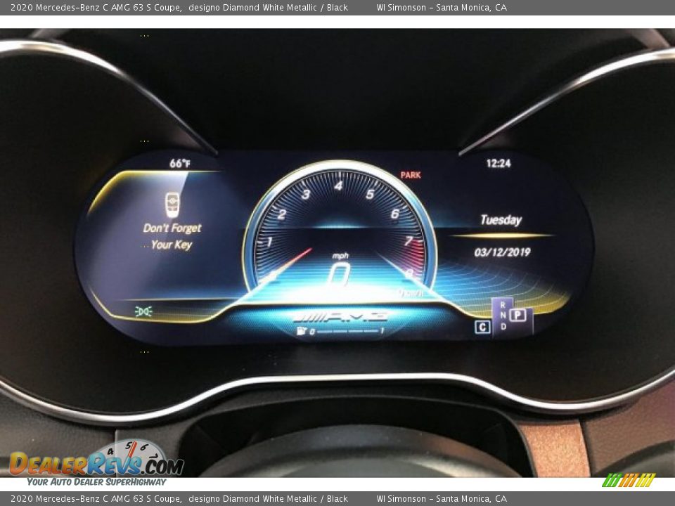 2020 Mercedes-Benz C AMG 63 S Coupe Gauges Photo #20