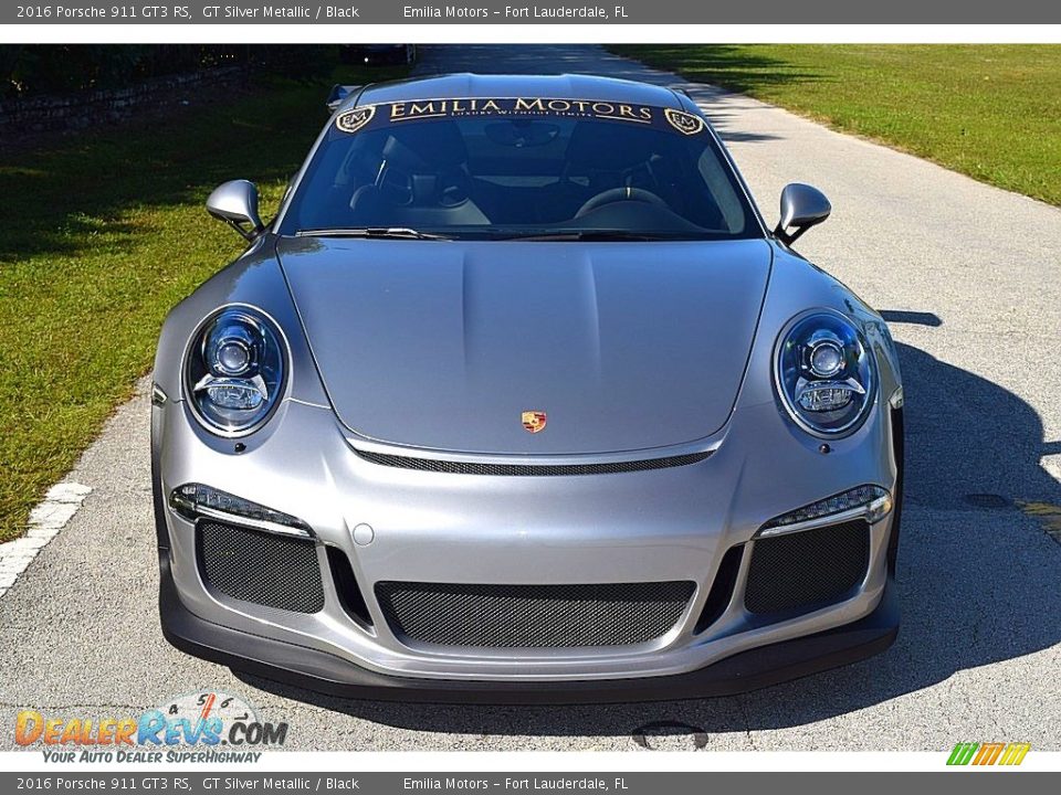 2016 Porsche 911 GT3 RS GT Silver Metallic / Black Photo #10