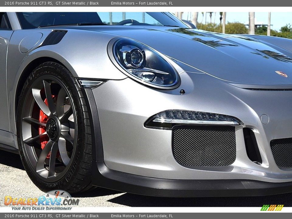 2016 Porsche 911 GT3 RS GT Silver Metallic / Black Photo #12