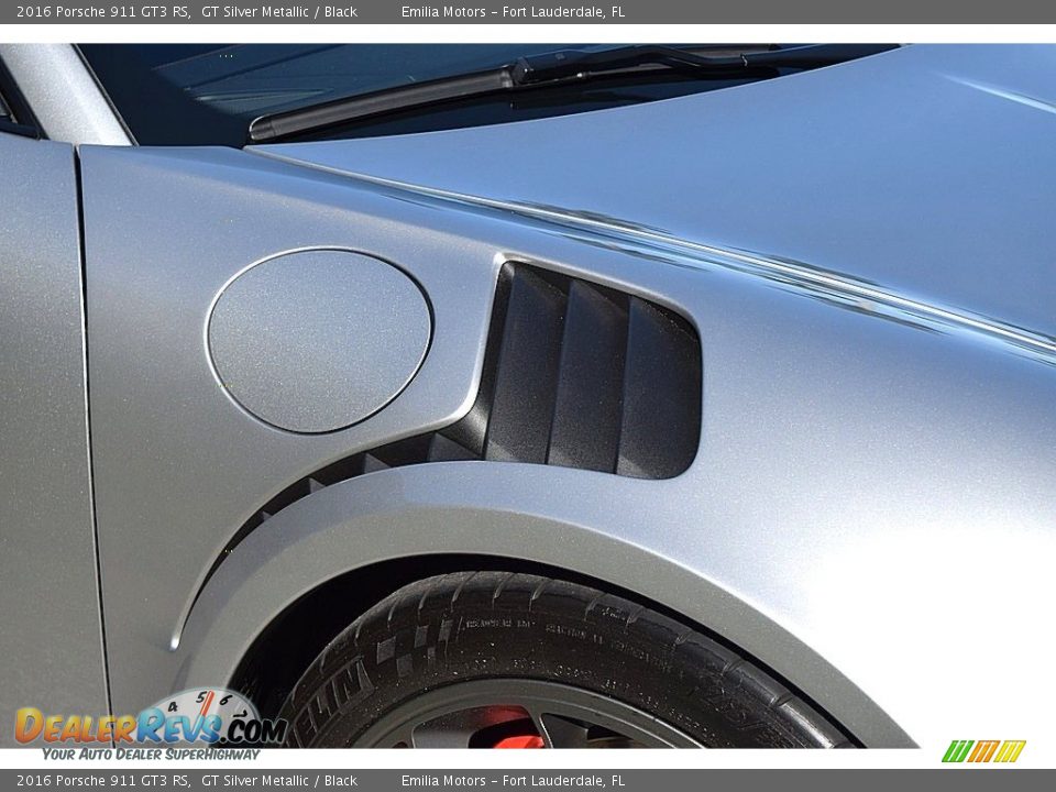 2016 Porsche 911 GT3 RS GT Silver Metallic / Black Photo #14