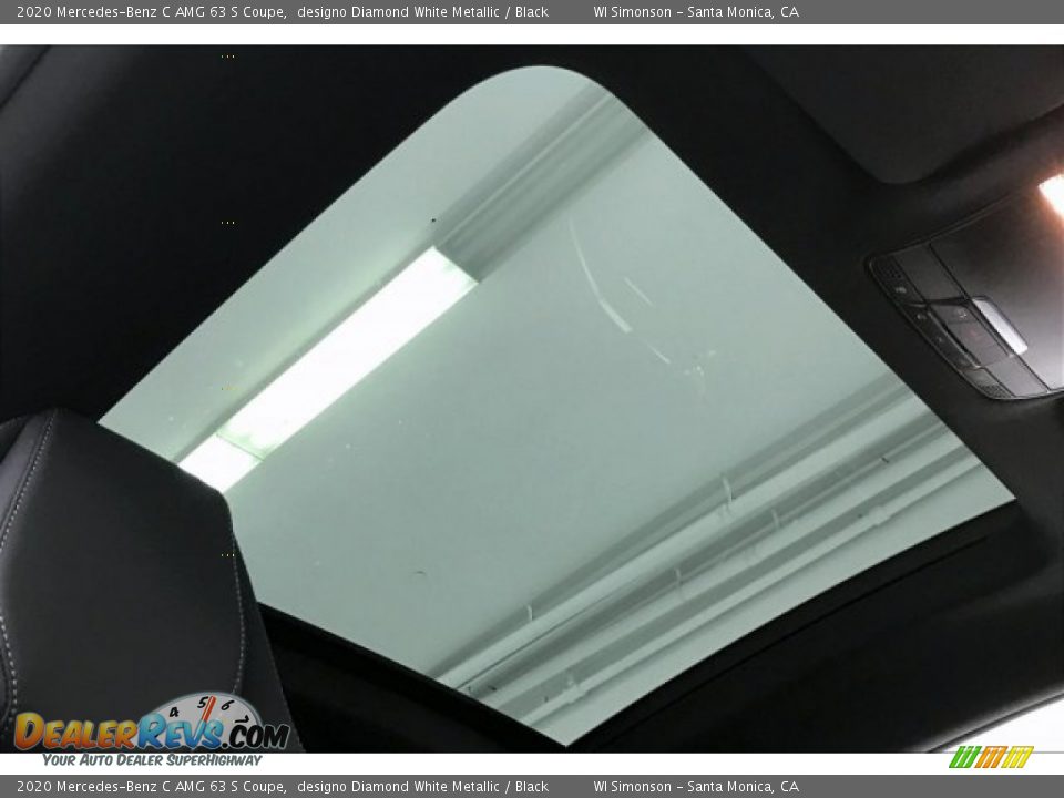 Sunroof of 2020 Mercedes-Benz C AMG 63 S Coupe Photo #29