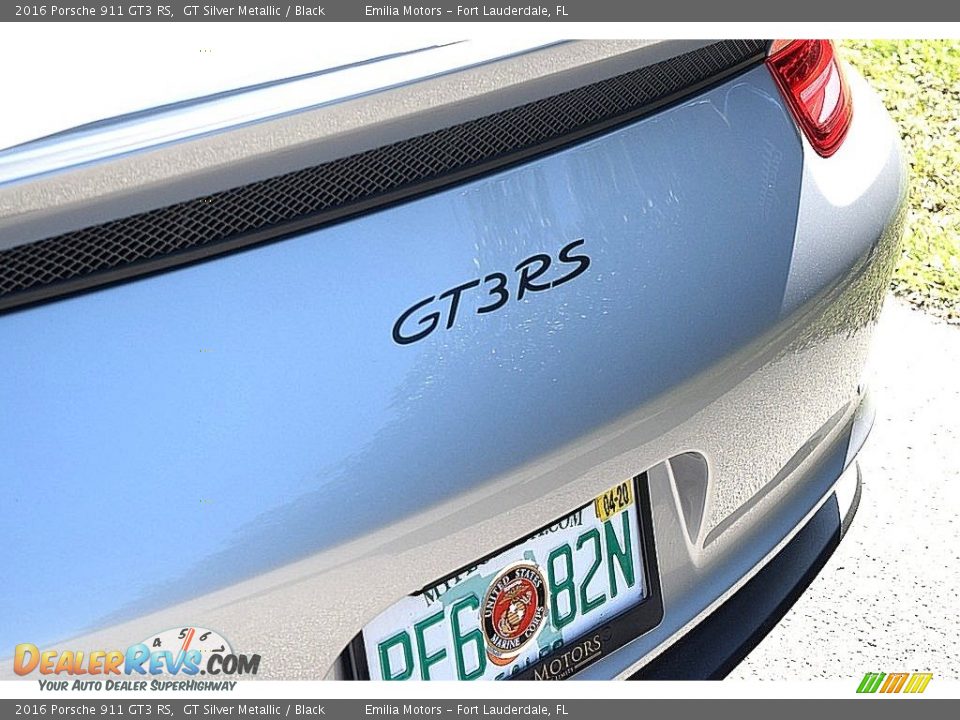 2016 Porsche 911 GT3 RS GT Silver Metallic / Black Photo #18