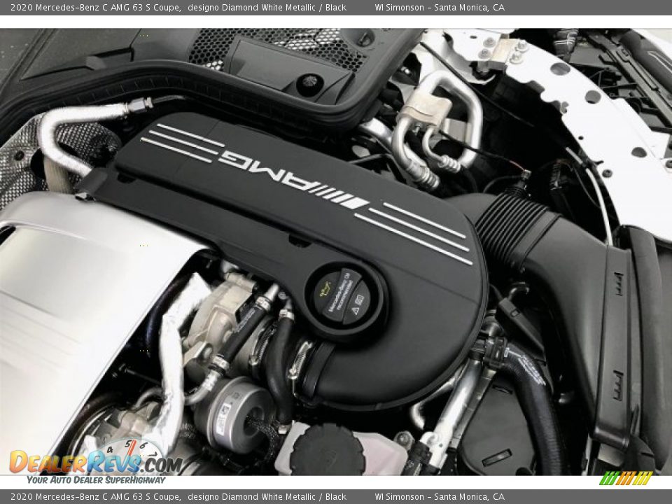 2020 Mercedes-Benz C AMG 63 S Coupe 4.0 Liter AMG biturbo DOHC 32-Valve VVT V8 Engine Photo #31