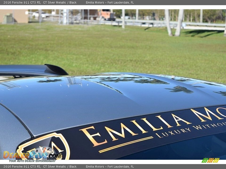2016 Porsche 911 GT3 RS GT Silver Metallic / Black Photo #23