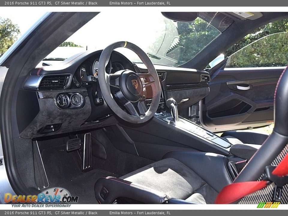Black Interior - 2016 Porsche 911 GT3 RS Photo #27
